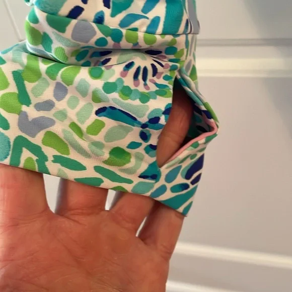 NWT!! Lilly Pulitzer popover Blue Ibiza - Picture 3 of 10